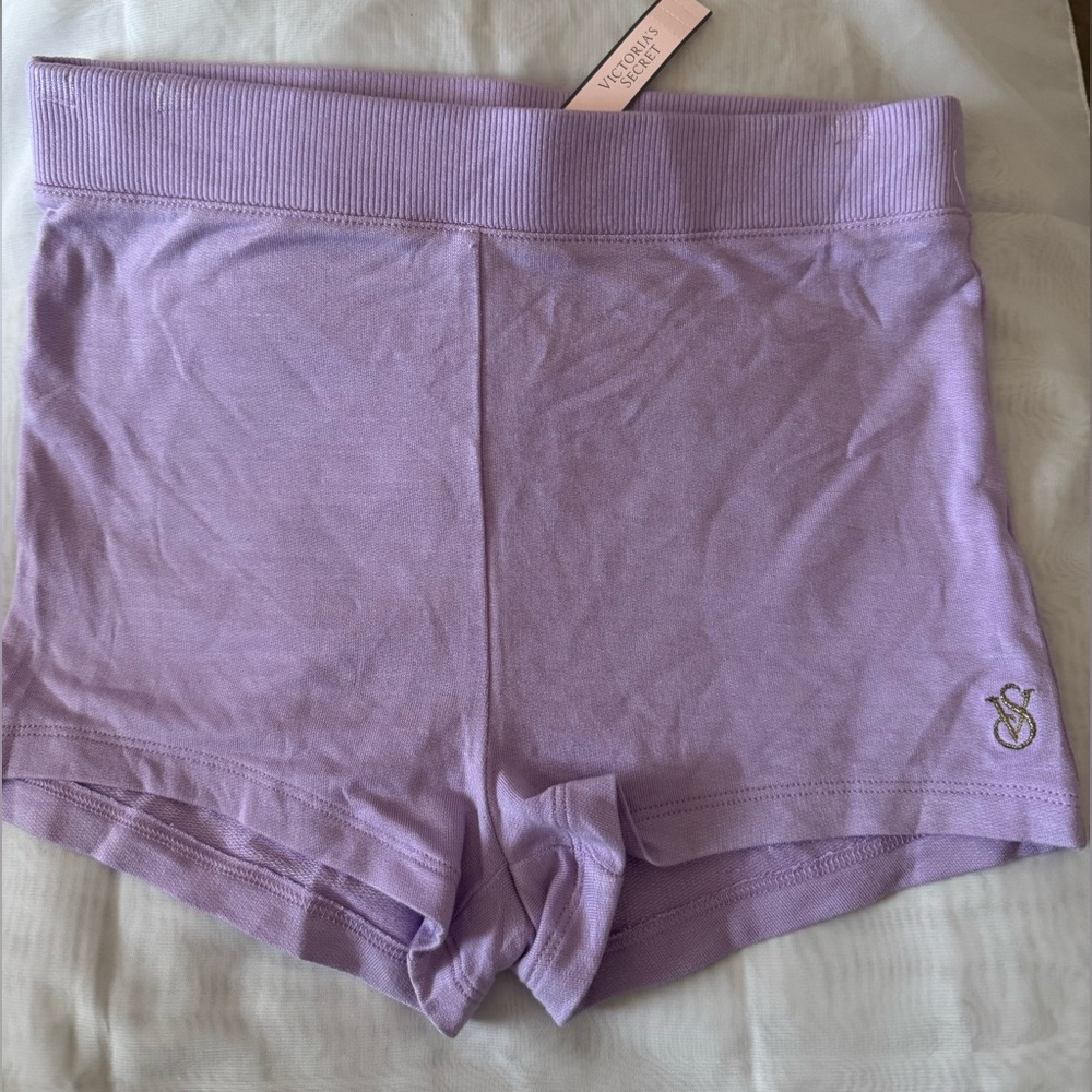 Victoria's Secret comfy sexy Lounge Sleep shorts w/ iconic VS logo -NWT -Size S